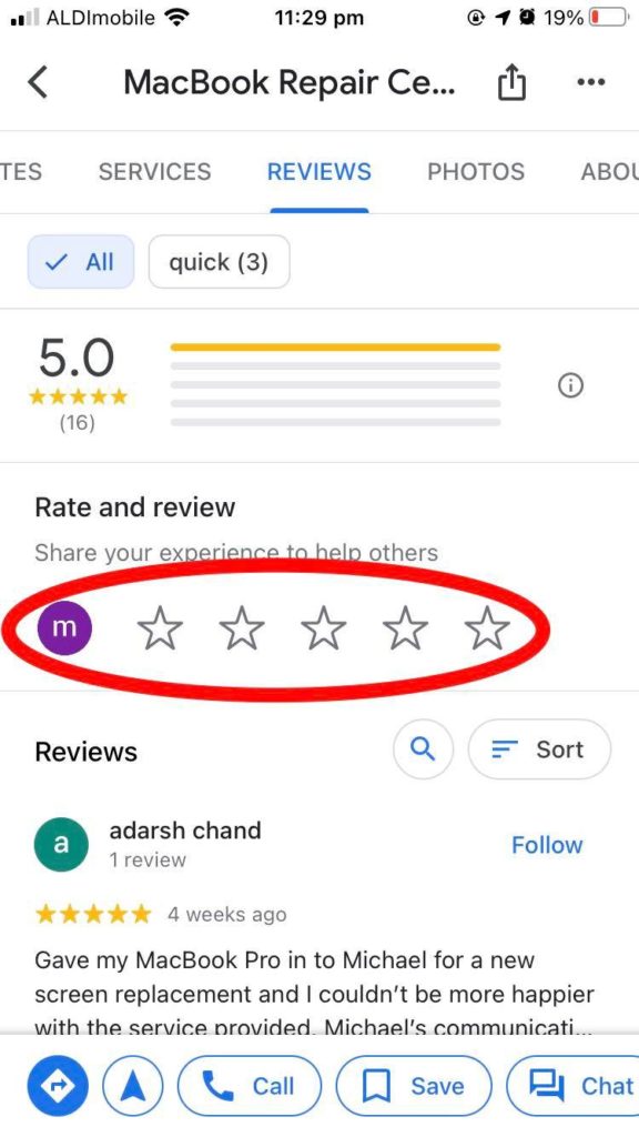 Google Review 2